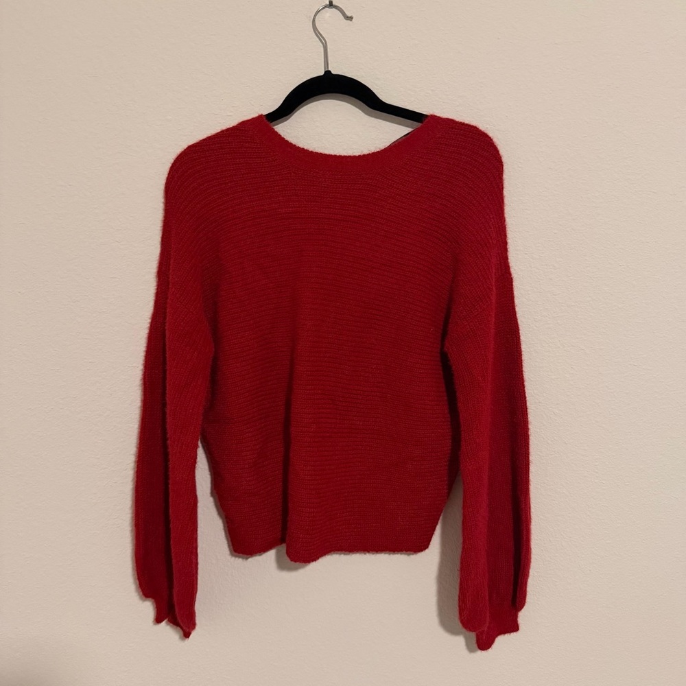 Double zero red knit Sweater - Picture 3 of 3